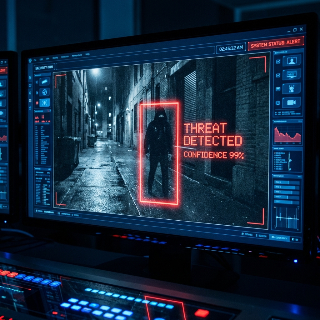 AI Security Vision Feed